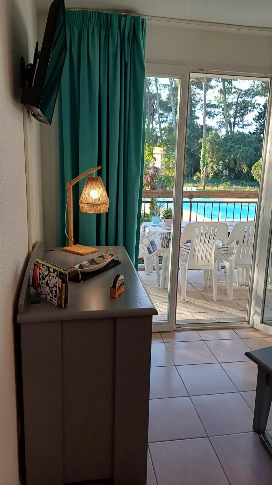 T2 Turquoise Ondres Plage Avec Piscine Et Tennis Esterno foto
